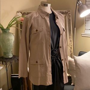 Khaki Shirt jacket, in S,M,LX